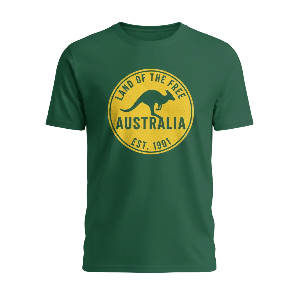 Australia Land Of The Free T-Shirt