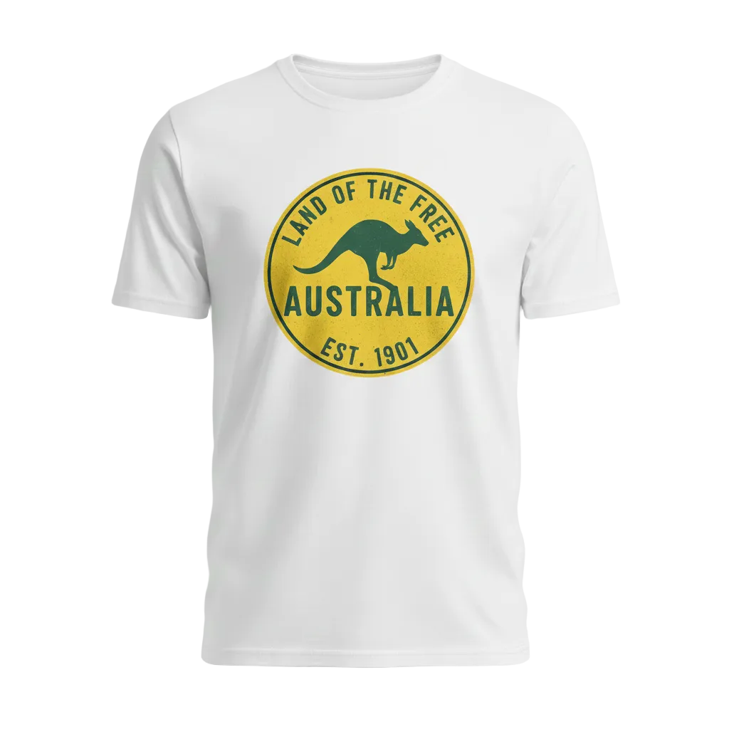 Australia Land Of The Free T-Shirt